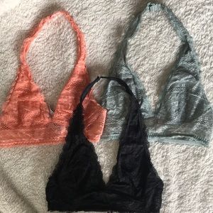 Vs bralette lot